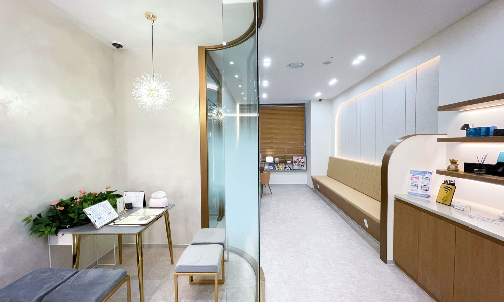 마인드카페 강서센터 리셉션 전경