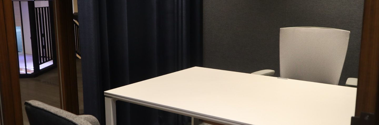 마인드카페 분당센터 리셉션 전경