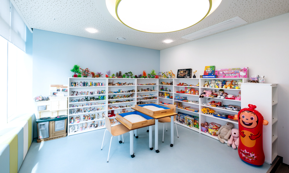 마인드카페 분당센터 리셉션 전경