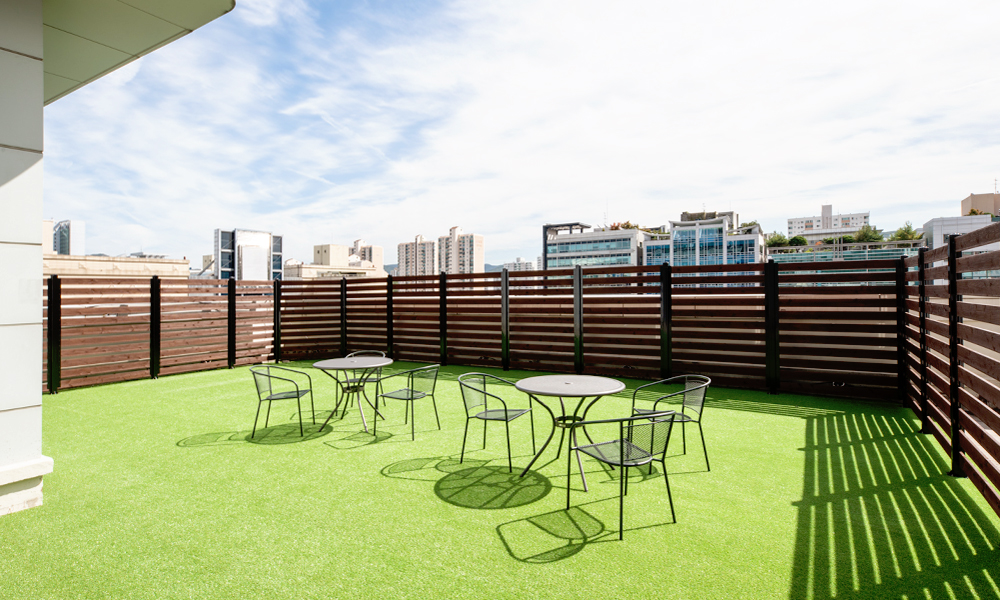 마인드카페 분당센터 리셉션 전경