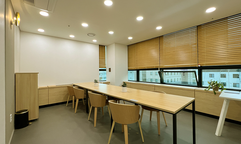 마인드카페 강남삼성센터 리셉션 전경