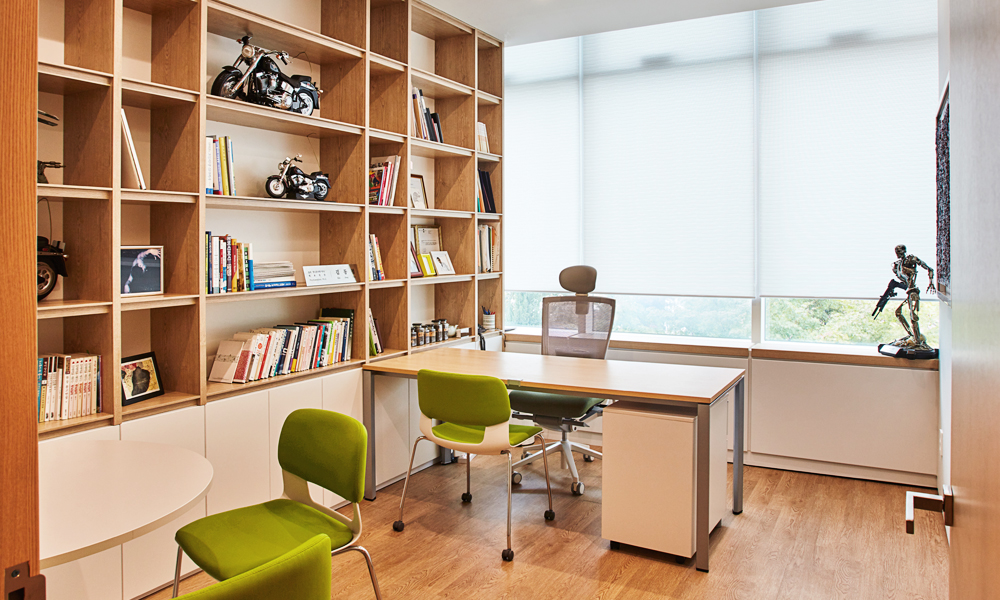 마인드카페 분당센터 리셉션 전경