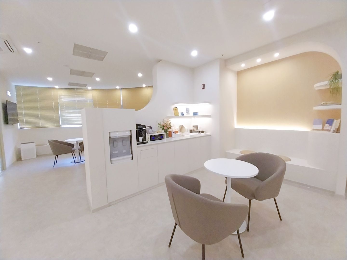 마인드카페 목동센터 리셉션 전경