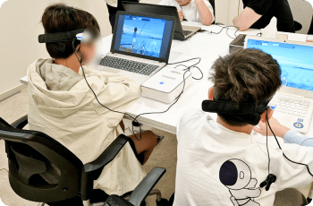 아동 뇌파검사 현장 사진